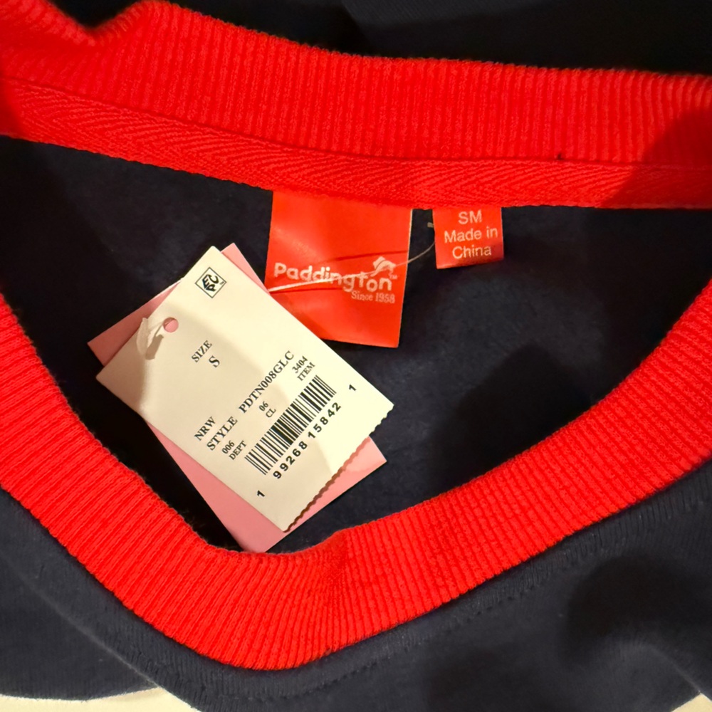 NEW Paddington Bear Womens Sweatshirt Sz Small NWT - Picture 4 of 4